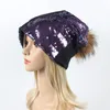 Caps de fête de fête respectueux de l'environnement Femmes paillettes Bons de bonnet Unisexe Dance magique réversible chapeaux d'extérieur printemps automne chapeau de Noël