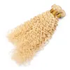 Blondes tiefes Wellen-Menschenhaar bündelt 8A 613 malaysisches Jungfrau-unverarbeitetes Haar 3pcs / lot tiefe Welle gelocktes blondes Haar-Einschlagfaden