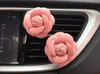 Rose bil luft luftfuktare eteriska oljor diffusorer fordon luftrenare bilventiler klipp parfym dekoration tillbehör auto arom bil doft