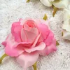 5 PCS/(7 cm) artificial silk gold rose flower heads home decoration/DIY wedding garland collage decorative artificial flowers