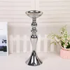 50cm porta-velas Flower jarra Rack Candle Stick gold sliver Mesa De Casamento Centerpiece Event Road lead Candle Stands