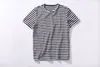 NEWDISCVEY T-shirt a righe da uomo 2018 Summer Fashion Cotton T-shirt da uomo O collo Maglietta da uomo casual manica corta allentata