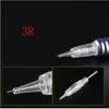 50st Needles Cartridge Tips för permanent ögonbryn Ögonlinjen Rotary Makeup Mts Tattoo Pen Machine Skin Care Beauty8607178