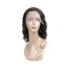 Pas cher Cheveux Humains Avant de Lacet Perruque Brésilien Malaisien Péruvien Remy Cheveux Full Lace Wig Cheveux Humains Court Bob Perruques Pour Les Femmes Noires