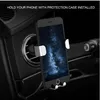 Rock Gravity Car Phone Holder, Universal Smartphone Grip Air Vent Mount Mobil Telefon Uchwyt Stojak na iPhone / Xiaomi / Samsung