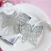 FEIS Butterfly Silver Metal Bookmark For Birthday Baby Shower Souvenirs Party Supplies Wedding Favors and Gift For Guest