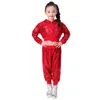 Costume de danse Jazz à paillettes pour enfants filles, tenue de danse Hip Hop, ensemble de vêtements de danse de rue, Costume de spectacle sur scène 5515231