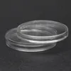 65mm Clear Coin Capsules Caps Coincapsules trasparenti per monete commemorative Portaoggetti in plastica QW7329