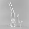 Hight quality 10 inches Oil rig Bong colorful thick glass Water Pipe recycler Bong with percolator extraction tube for Smoking Free shipping