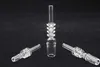 TOP QUALITY Mini Quartz Rig Stick Nail 10 14 18mm Quartz Dab Glass Straw Narghilè Pipa ad acqua