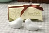 Wedding Favors Gifts for Guest True Love Conquers All Ceramic Love Birds Salt and Pepper Shakers 100pcs lin2453