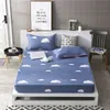 150x200cm/180x200cm New Coming 3 in 1 Sheet Mattress Cover Printing Bedding Linens Bed Sheets With Elastic Band Protector#287711