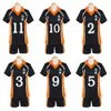 Anime Haikyuu Costumi Cosplay Liceo Volleyball Club Hinata Jersey Oikawa Kenma Nishinoya Kuroo Karasuno250Q