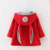 Retail Nelborn Girls Coat Baby Autumn Spring Jacket Kids Infant Rabbit Long Ear Hoodies Cotton Bebe Osterwear Cash Abbigliamento per bambini per7413035