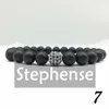 CZ0020 nieuwe ontwerp hoogwaardige zirkoon kraal bedelarmband hoge kwaliteit natuurlijke matte zwarte onyx armband beste verjaardagscadeau voor hem