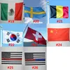 3 * 5 stóp 90 * 150 cm Rainbow flagi i banery Lesbijskie Gejum LGBT Flaga Poliester Kolorowa Flaga Dekoracji 26 Design HH7-1169