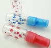 5ML 5G Colorful Clover Leaf Printing Clear Refillable Perfume Spray Empty Glass Bottle Atomizer