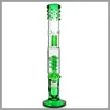 Hookah Glass Bong "Slender Sarah" Waterpijpen Spoel Percolator met Splash Guard Pipe ongeveer 15 "lang geen koffer