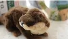 Dorimytrader mooie mini gesimuleerde dieren Otter pluche pop gevuld realistisch otter speelgoed cadeau voor kinderen decoratie 16 inch 40 cm DY4811543