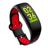 Banda Inteligente Bluetooth Q6S Pulseira Monitor de Freqüência Cardíaca IP67 À Prova D 'Água Smartband Atividade Rastreador Pulseira Para Android 1 pc