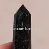 Arfedsonite Polished Point 6 Better Obelisk Naturalny Astrophyllite Tower Punkt Kryształowy Wand Generator Healing Stone Wiccan Dostawy