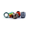 Funghi Arcobaleno colorato Resina 810 Filo Drip Tip Bocchino a foro largo per TFV8 Big Baby GOON 528 RDA TF12 Prince