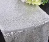 Sequin Table Runner Shiny Glitter Table Runners Decoration for Home Wedding Dinner Party 30*275 cm