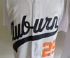 NCAA Vintage 29 Bo Jackson College Maillots de baseball Orange Blanc Moive 28 Memphis Chicks Chemises de baseball cousues S-XXXL