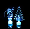 어린이 장난감 2019 최신 독창성 크리스마스 트리 산타 클로스 나이트 라이트 LED 어린이 3D 다채로운 플래시 발광 크리스마스 장난감 선물