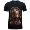 Nova impressão 3D mens designer t-shirts manga curta Panda orangotango t-shirt estéreo personalidade dominadora luxo hip hop t shirt homens