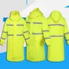 Vêtements de pluie à capuche extérieur imperméable imperméable hommes Long manteau femmes salopette de pêche Chaqueta Mujer vêtements de pluie imperméables 50A0145