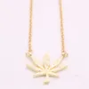 2018 Plant shape pendant necklace Maple leaf pendant necklace designed for women Retail and wholesale mix