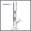 Hookahs 2x-layer 8xarms Glas Percolator Bong Big Water Pipe met Ice Thignes Complete 15.7 Recht uniek ontwerp,