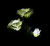 3 têtes énergie solaire Rose fleur lumière LED jardin cour Patio pelouse décoration lampes Simulation lanterne fleur artificielle éclairage