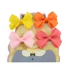 80pcllot 24 -calowy mini cukierki Kolor Grosgrain Ribbon Bows Mała Cheer Bow Kids Butique Hair Bow Akcesoria 6464246670