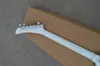 Tutto G Flying V Electric Guitar 6 String Codice a scacchiera in White14061008019420535