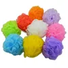Nieuwe Multicolor Bad Ball Douche Body Bubble Exfoliate Bath Flower Mesh Net Ball Cleaning Bathroom Accessoires W7469