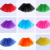 Atacado 18 cores vestido Bebés Meninas tutu Miúdos que dançam Tulle Tutu Saias Pettiskirt dança desgaste Ballet Fancy Dress Saias Costume 1-8T