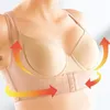 Mais novo Mulheres Bra Corpo Shaper Corset Tops Posture Corrector Voltar Lift Belt Voltar X Tipo Design Escultura de Volta No Peito Linhas de Roupa Interior