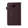 Stand Case Capa Para 7 polegadas Samsung Galaxy Tab A 7.0 "T280 T285 Tablet cobrir Magnetic saco leechee Folding Folio