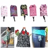 Nylon opvouwbare handige boodschappentassen met haak herbruikbare draagtas pouch recycle opslag handtas Eco-vriendelijke opvouwbare tassen voor dames dameskinderen heet