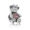 DORAPANG 100% 925 Sterling Silver Charms Bead Bear Fish Tigon Fit Bracelets Glass beads DIY bracelet The factory wholesale