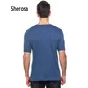 Heren T-shirts Aankomst 2021 T-shirt Men Mode Casual slanke geribbelde Henley T-shirts Korte mouw Solid Summer Tops Camisetas1