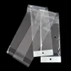 105x62cm Clear Opp Plastic Wig Package Bag Selfadhesive Long Transparent Poly Packing Påsar Hårstycke Hårförlängning Packaging PO4849828