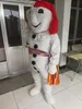 venta caliente de Alta calidad de miedo mascota del payaso traje de diseño personalizado de la mascota de lujo carnaval traje envío gratis