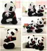 25cm 30cm Nouveau style Père Panda Toy en peluche enfants Soft Small Animal en peluche Polde Doll Cartoon Bear Toys LA0813470806