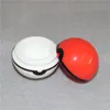 Silicon 2 Ball Food Grade Bo￮tes Jar en r￩cipient en silicone pour bangs en verre Nattes de cire de nectar et outils de dabber