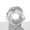 Smoke Quartz Diamond Knot 3 of 4 Piece OD 19,5 mm Verwijderbaar glas om te kiezen Fit voor Loop Banger 677