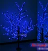 Décorations LED Cherry Blossom Tree Light 672pcs Ampoules LED 1,5 m Hauteur 110 / 220VAC Sept couleurs pour l'option Utilisation extérieure étanche à la pluie Drop Shippin