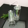 Color multi clawed plate silkplate mute glass water bottle Glass Bong Water Pipe Bongs Pipes SMOKING Accessories Bowls